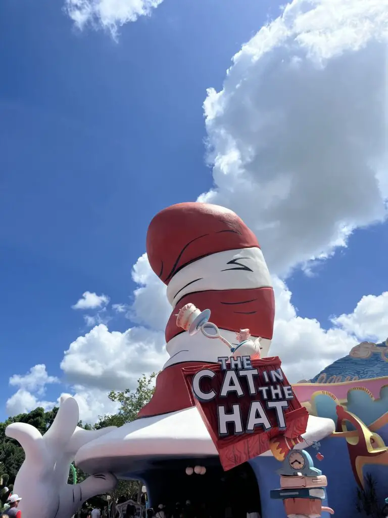 Cat in the Hat ride at Universal's Islands of Adventure