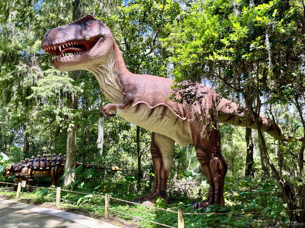 life-sized t-rex